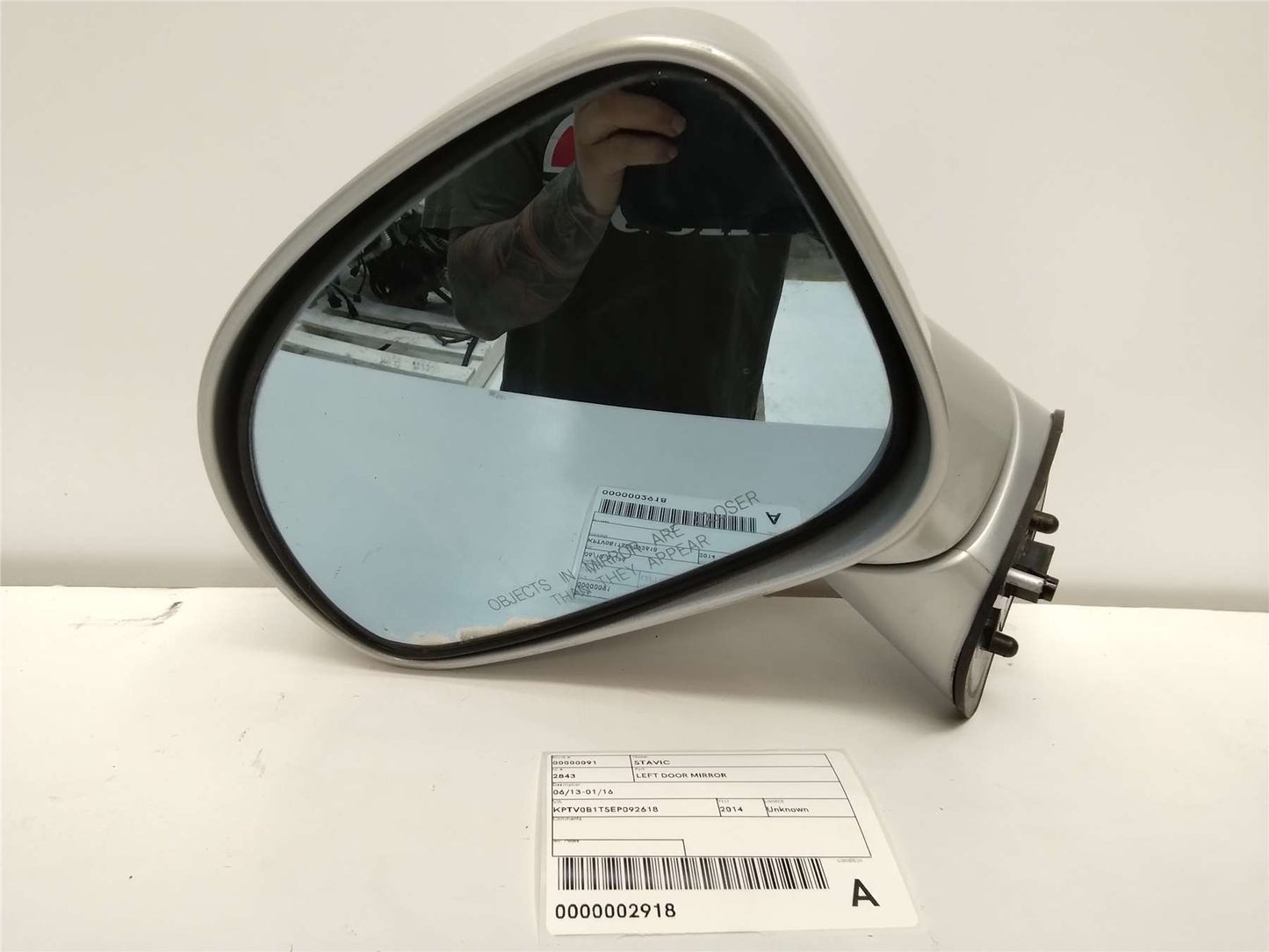 Used Ssangyong, Stavic Left Door Mirror 06/13 01/16 2014 – image 1 - All Good Parts