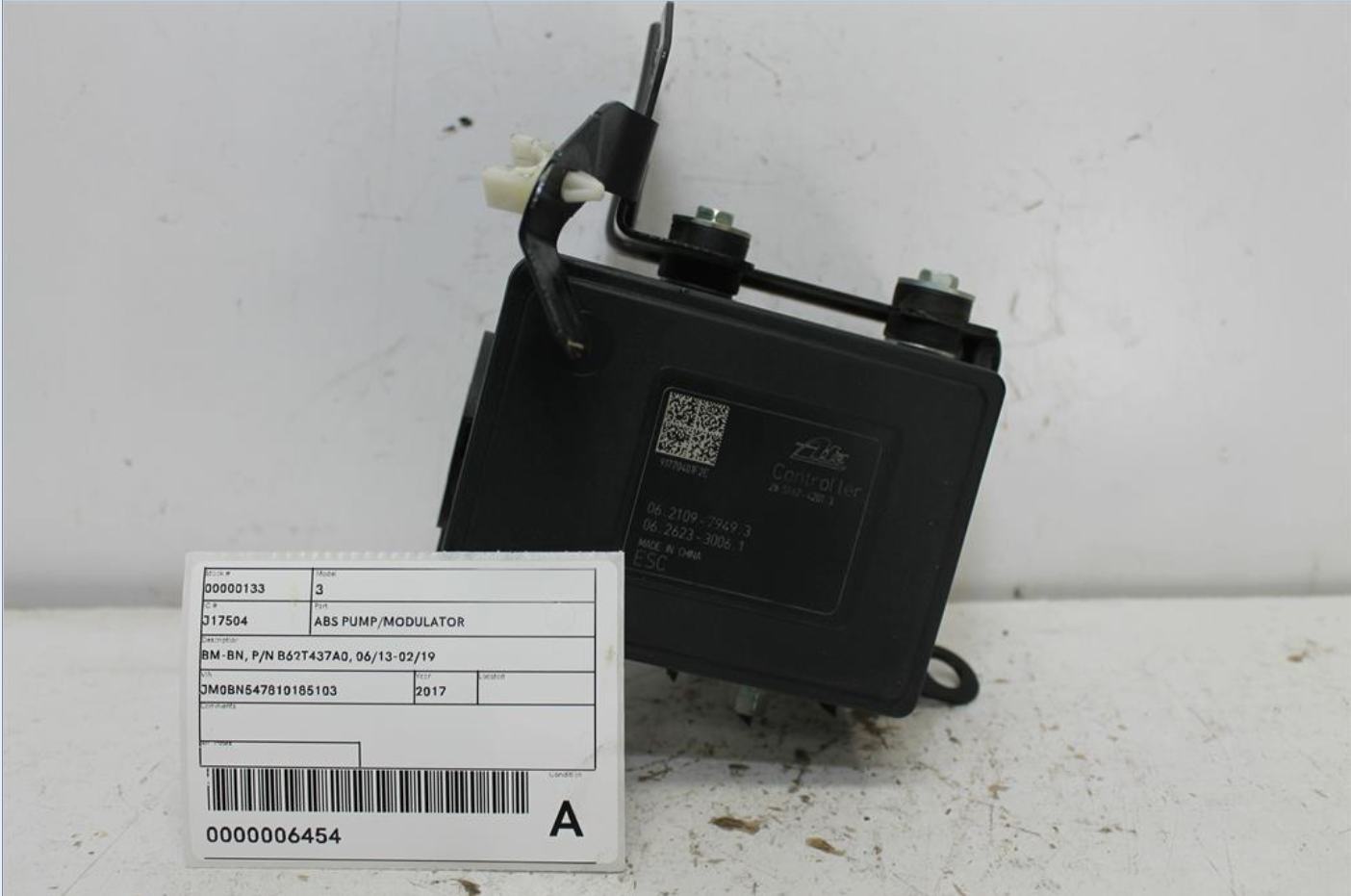 Used Mazda, 3 Abs Pump/Modulator Bm Bn P/N B62T437A0 06/13 02/19 2017 – image 2 - All Good Parts
