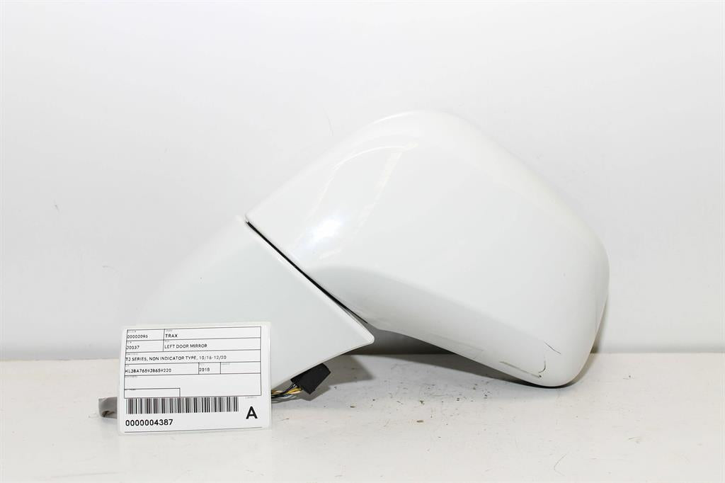 Used Holden, Trax Left Door Mirror Tj Series Non Indicator Type 10/16 12/20 2018 – image 1 - All Good Parts