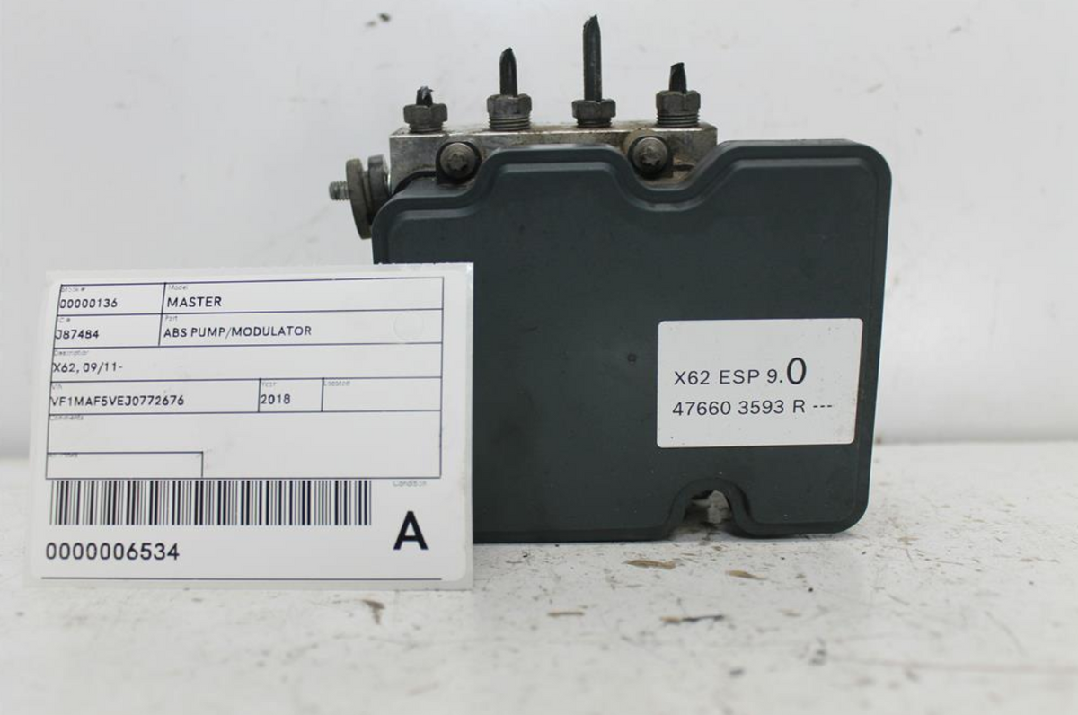 Used Renault, Master Abs Pump/Modulator X62 09/11 2018 – image 1 - All Good Parts