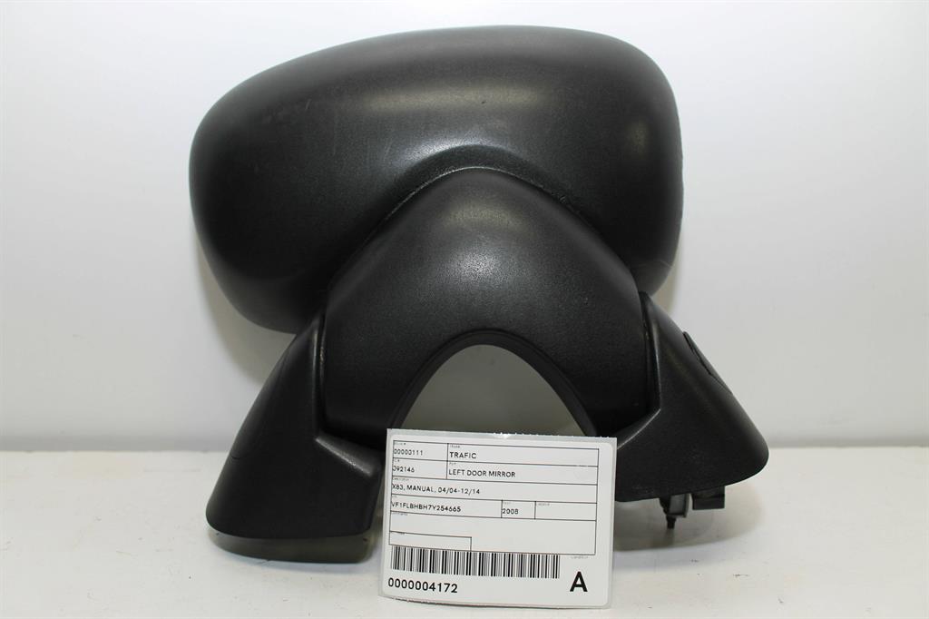Used Renault, Trafic Left Door Mirror X83 Manual 04/04 12/14 2008 – image 1 - All Good Parts