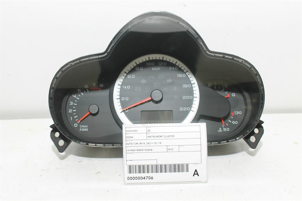 Used Chery, J3 Instrument Cluster Auto T/M M1X 09/11 01/15 2015 – image 1 - All Good Parts