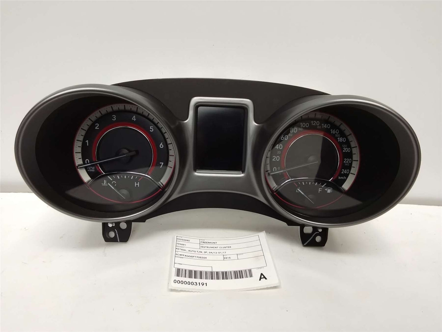 Used Fiat, Freemont Instrument Cluster Petrol Auto T/M Jf 04/13 01/17 2015 – image 1 - All Good Parts