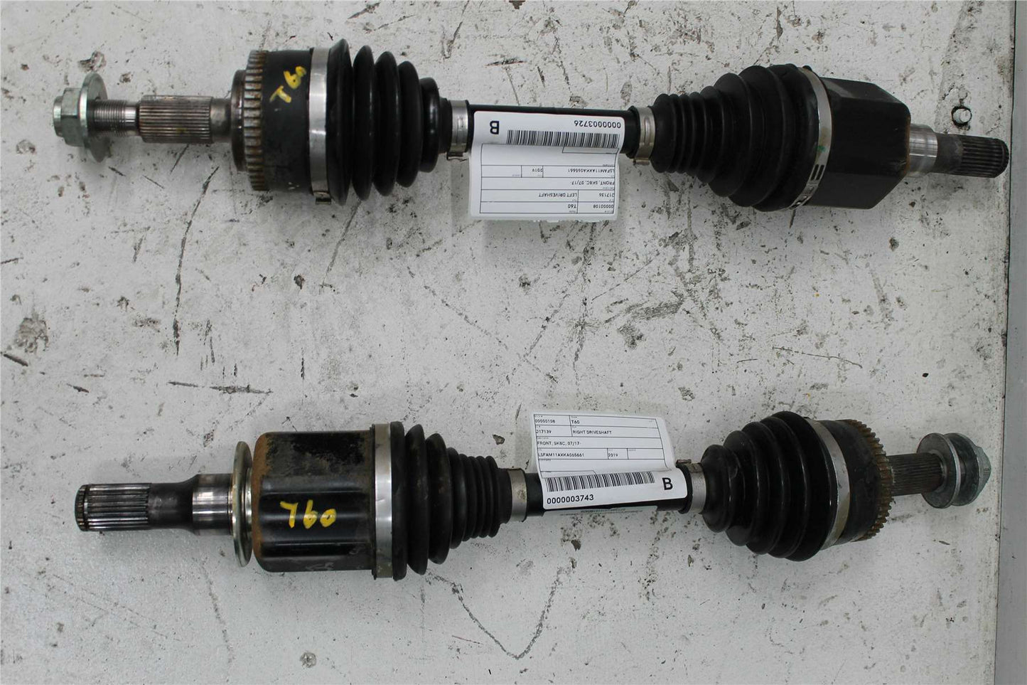 Used LDV, T60 Right Driveshaft Front Sk8C 07/17 2019 – image 1 - All Good Parts