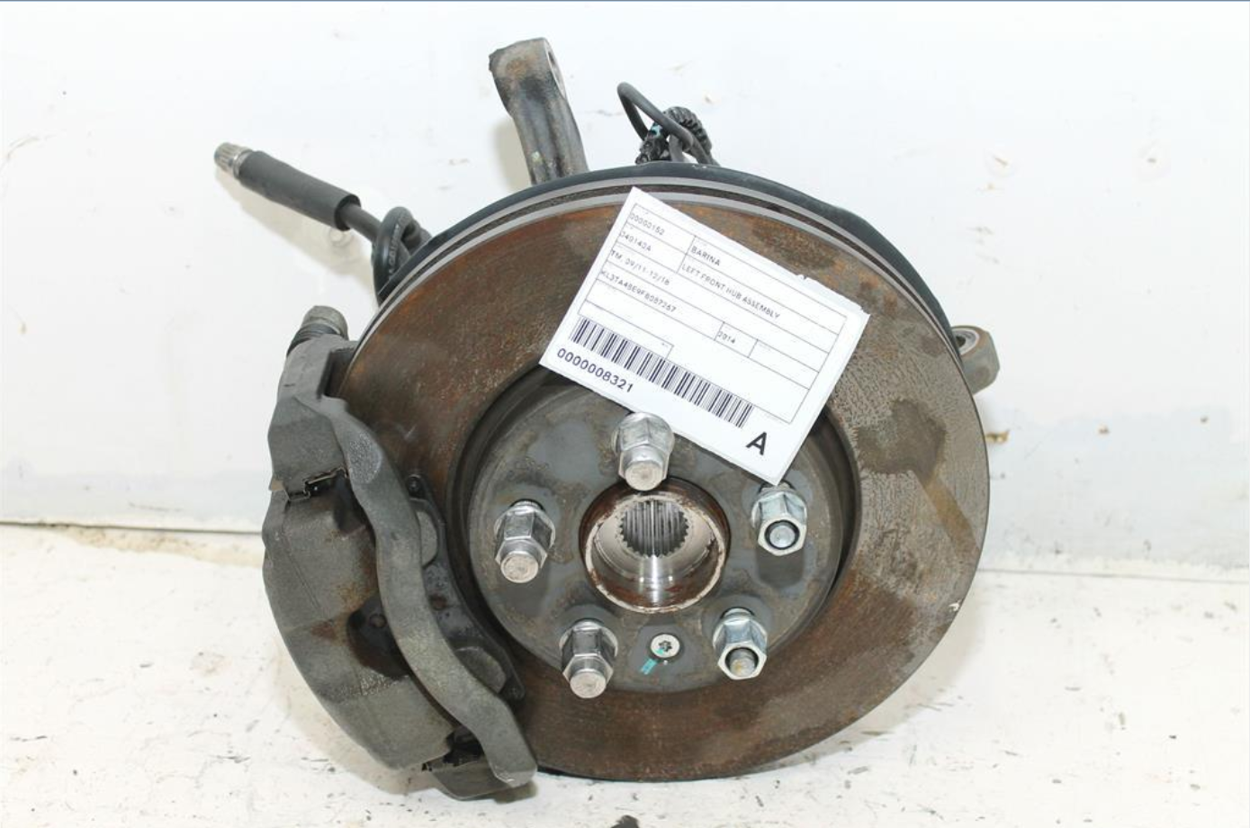 Used Holden, Barina Left Front Hub Assembly Tm 09/11 12/18 2014 – image 1 - All Good Parts