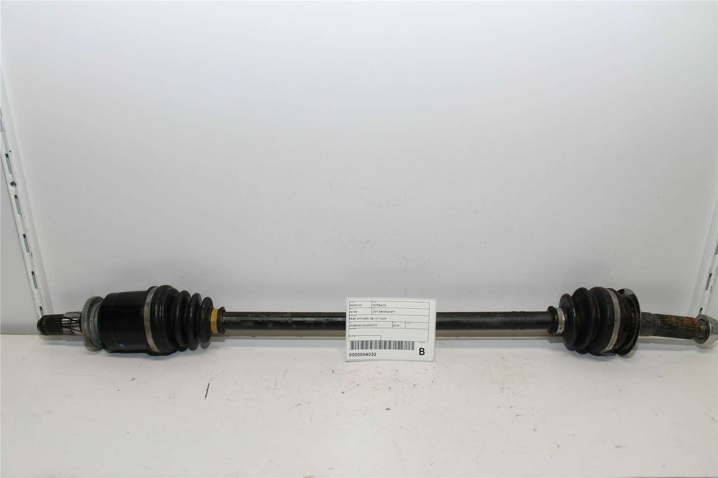 Used Subaru, Outback Left Driveshaft Rear 6Th Gen 08/14 12/20 2018 – image 1 - All Good Parts