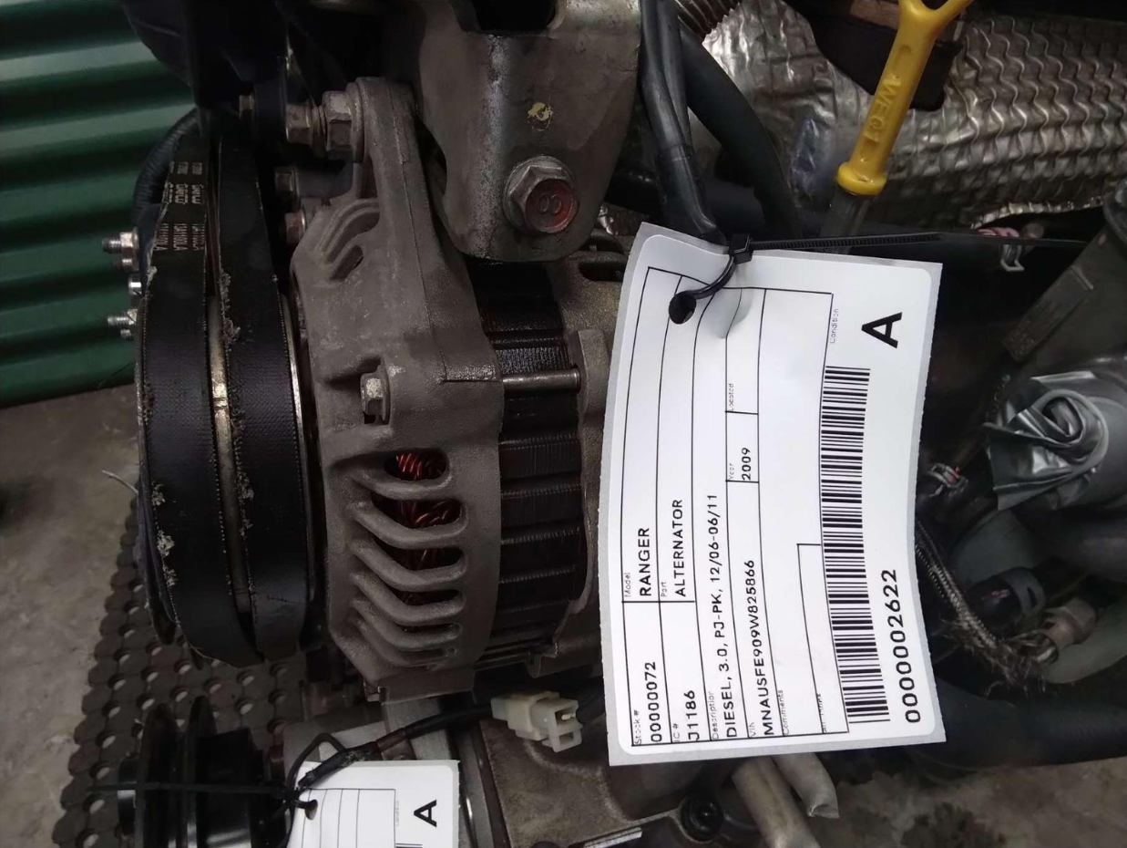 Used Ford, Ranger Alternator Diesel 3.0 Pj Pk 12/06 06/11 2009 – image 1 - All Good Parts