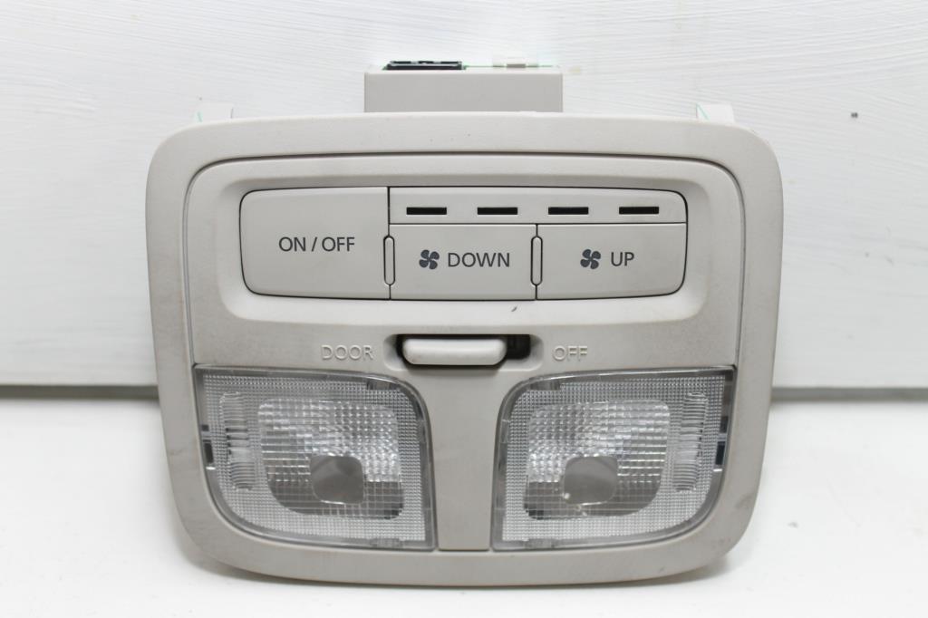 Used Mitsubishi, Triton Courtesy Light Mq Mr Dual Cab Rear Light W/ Integrated Fan Speed Controls Grey 03/15 10/23 2021 – image 1 - All Good Parts