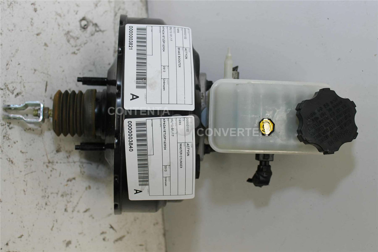 Used Ssangyong, Actyon Master Cylinder 05/12 01/17 2013 – image 1 - All Good Parts