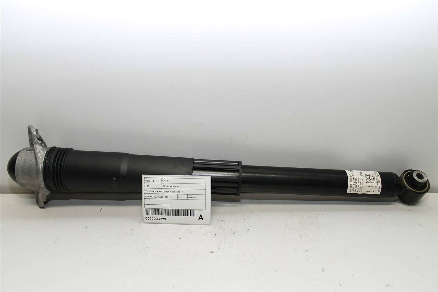 Used Volkswagen, Golf Left Rear Strut 2017 – image 1 - All Good Parts
