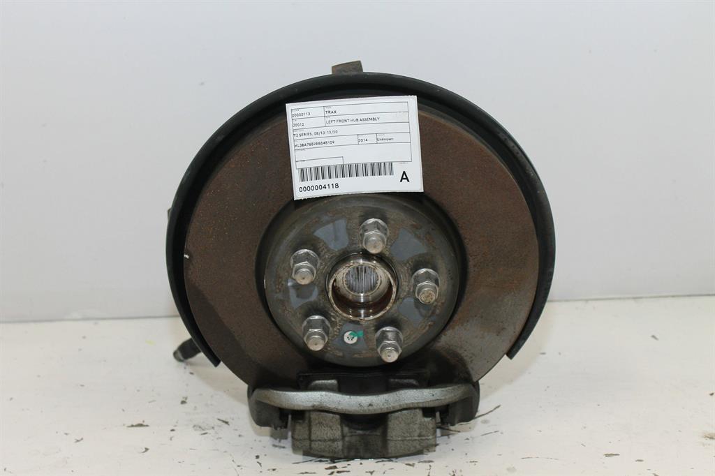 Used Holden, Trax Left Front Hub Assembly Tj Series 08/13 12/20 2014 – image 1 - All Good Parts