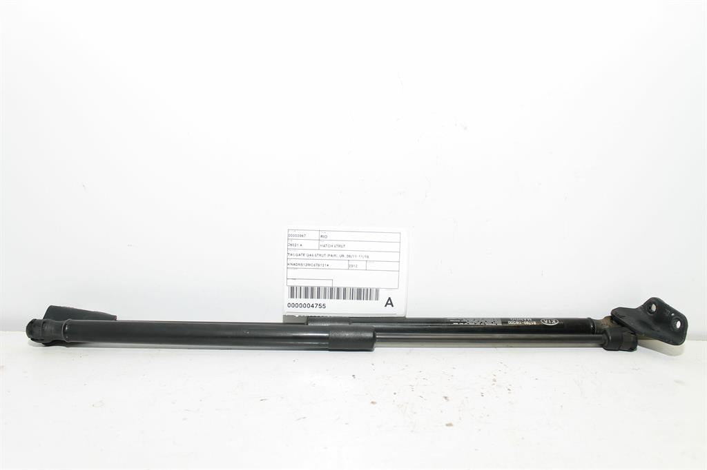 Used Kia, Rio Hatch Strut Tailgate Gas Strut (Pair) Ub 08/11 11/16 2012 – image 1 - All Good Parts