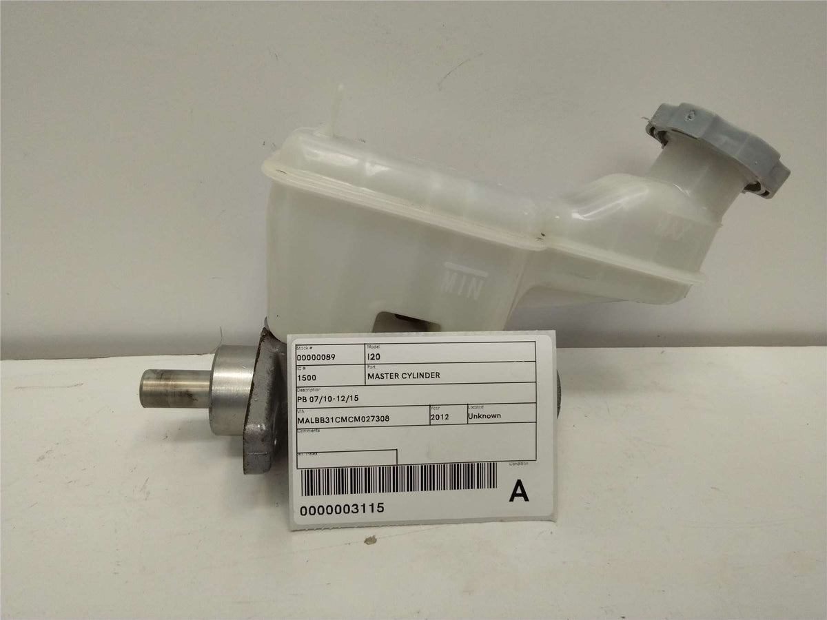 Used Hyundai, I20 Master Cylinder Pb 04/10 12/15 2012 – image 1 - All Good Parts