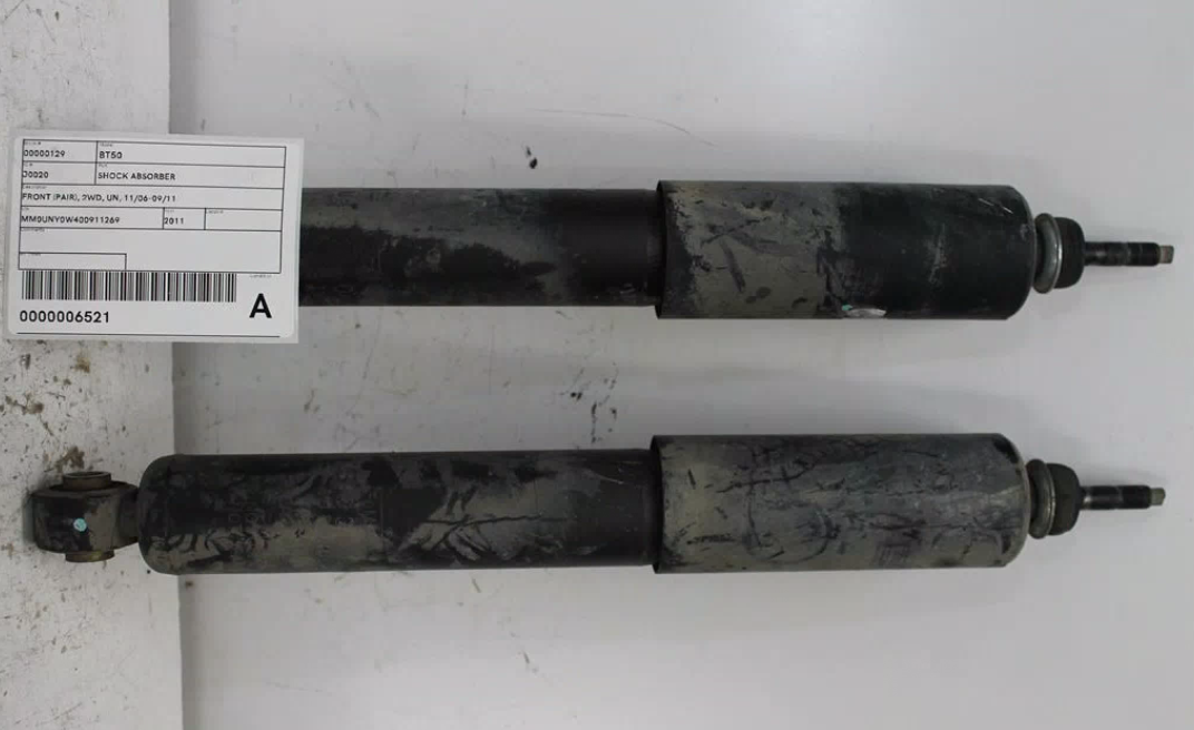 Used Mazda, Bt50 Shock Absorber Front (Pair) 2Wd Un 11/06 09/11 2011 – image 1 - All Good Parts