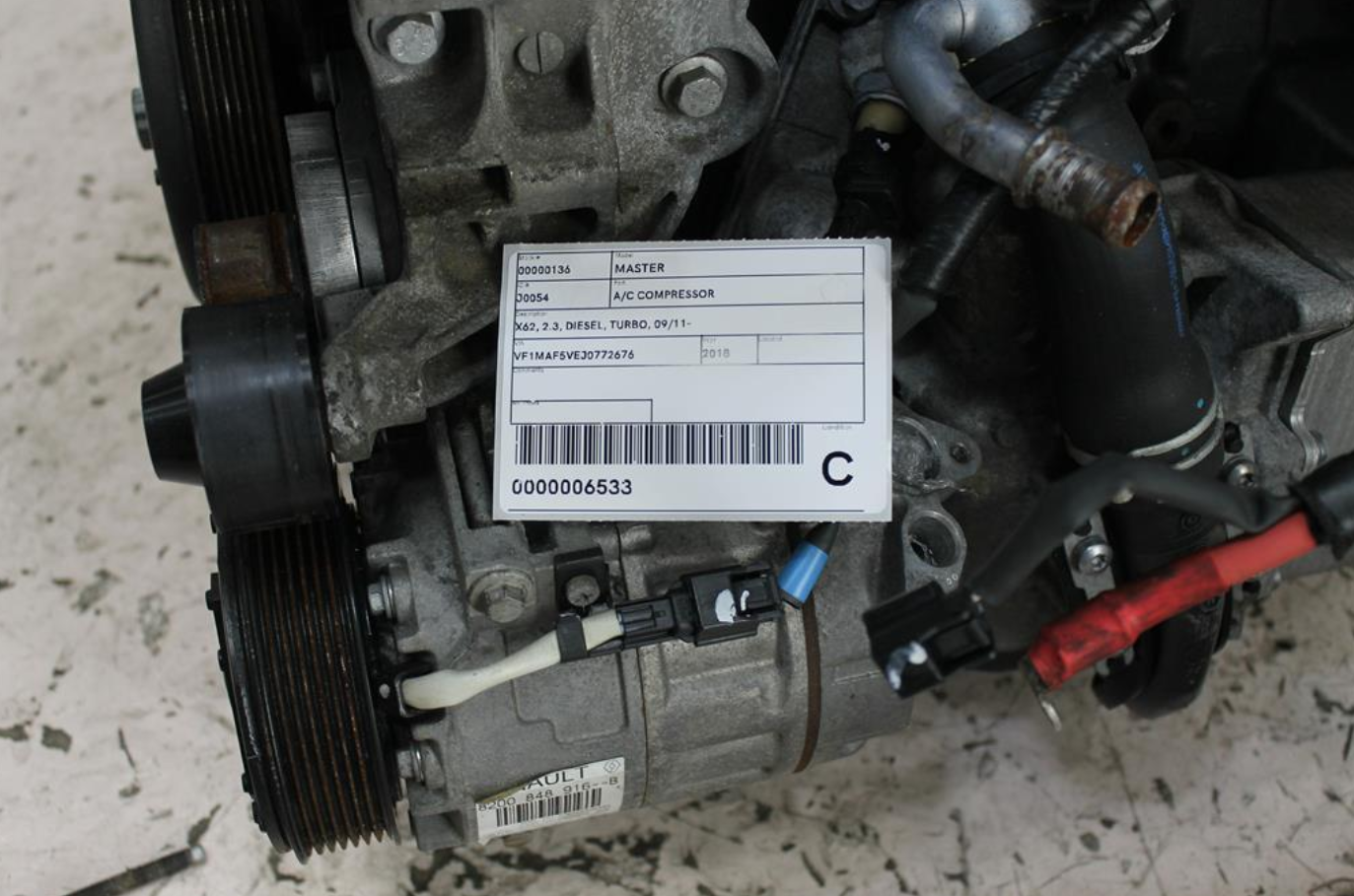 Used Renault, Master A/C Compressor X62 2.3 Diesel Turbo 09/11 2018 – image 1 - All Good Parts