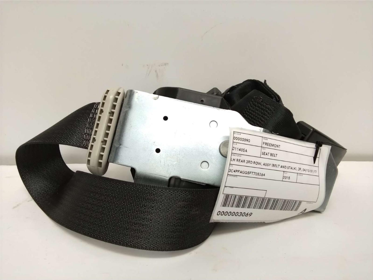 Used Fiat, Freemont Seat Belt Lh Rear 3Rd Row Assy (Belt And Stalk) Jf 04/13 01/17 2015 – image 1 - All Good Parts