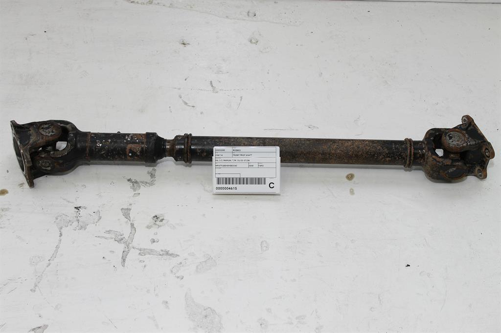 Used Holden, Rodeo Front Prop Shaft Ra 3.0 Manual T/M 03/03 07/08 2008 – image 1 - All Good Parts