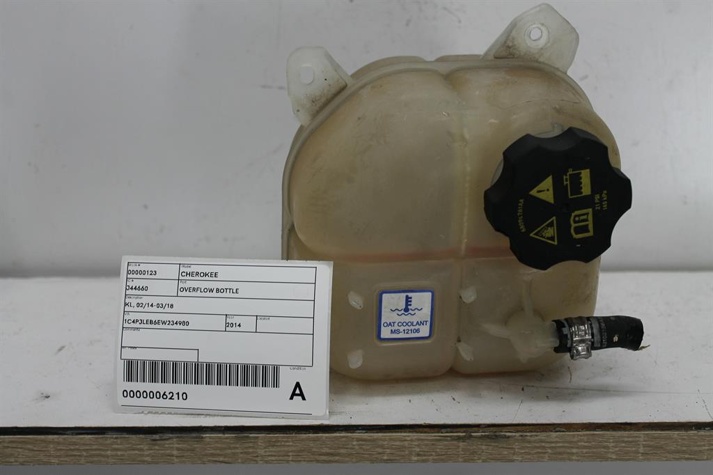 Used Jeep, Cherokee Overflow Bottle Kl 02/14 03/18 2014 – image 1 - All Good Parts