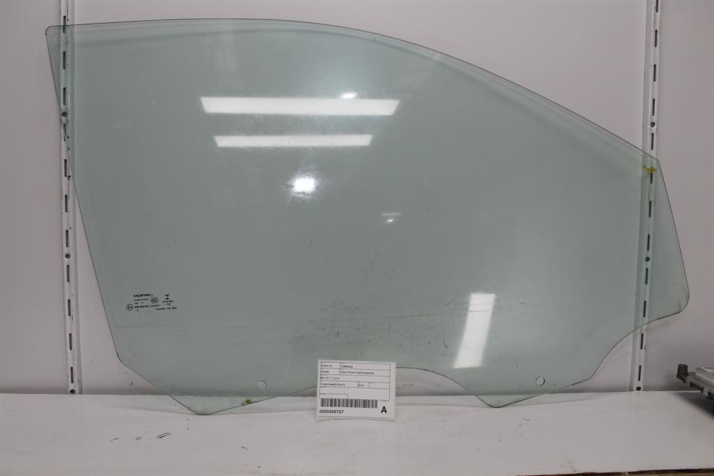 Used Jeep, Compass Right Front Door Window Mk 07/11 12/16 2014 – image 1 - All Good Parts