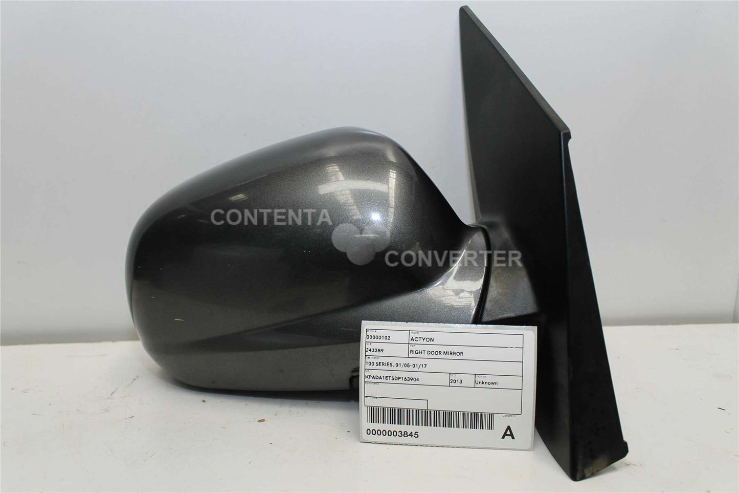 Used Ssangyong, Actyon Right Door Mirror 100 Series 01/05 01/17 2013 – image 1 - All Good Parts