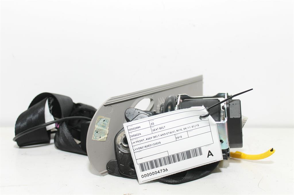 Used Chery, J3 Seat Belt Lh Front Assy (Belt And Stalk) M1X 09/11 01/15 2015 – image 1 - All Good Parts