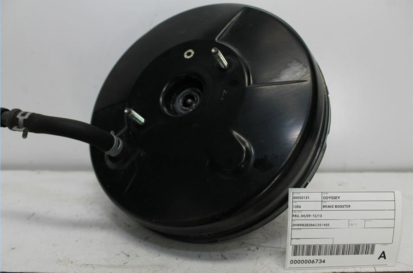 Used Honda, Odyssey Brake Booster Rb3 04/09 12/13 2011 – image 1 - All Good Parts