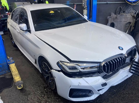 Bmw , 5 Series Right Headlamp , G30, Sedan, Led, Non Shadow Line, W/ High Brightness Light Type, 07/20-05/23