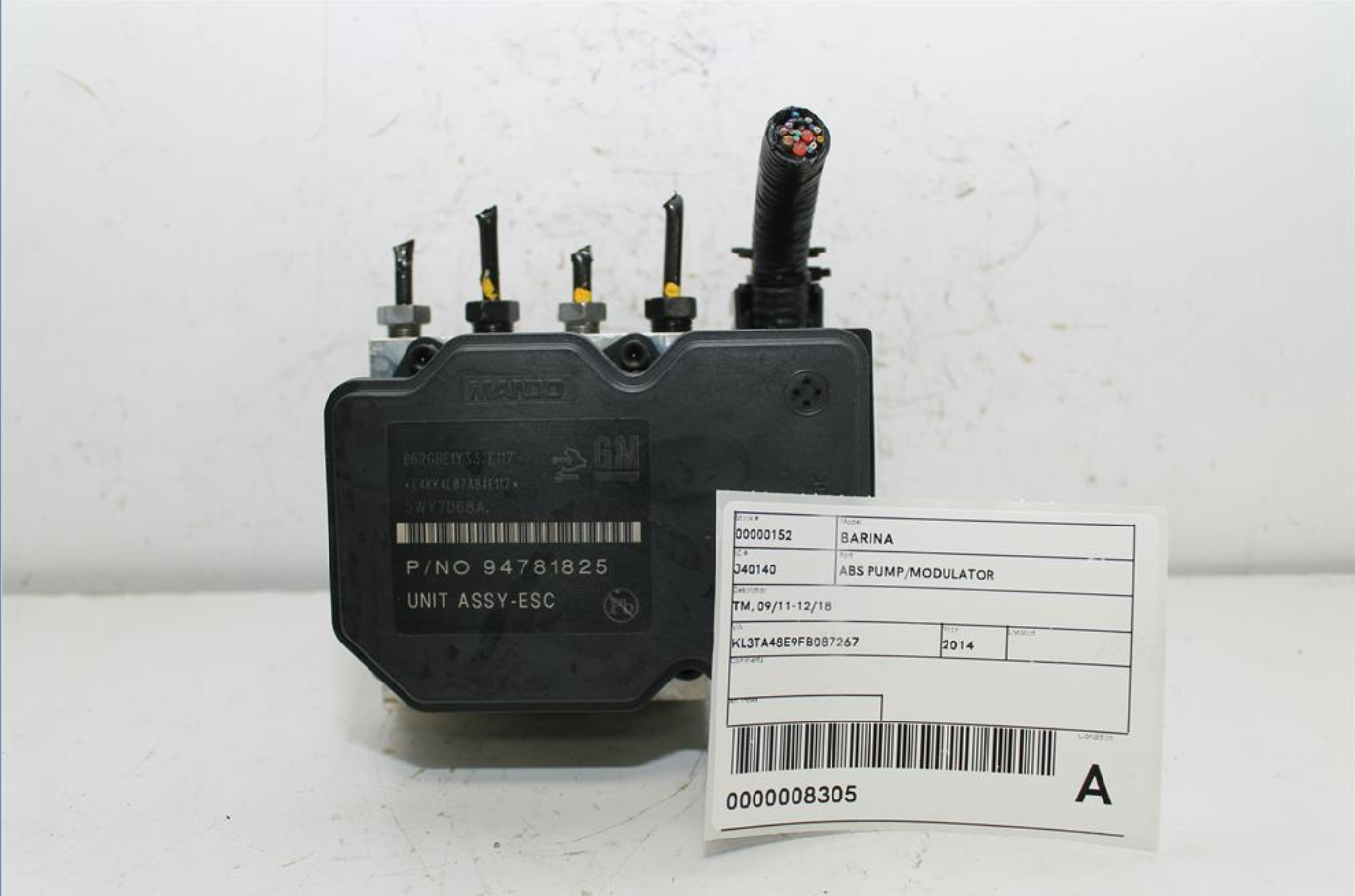 Used Holden, Barina Abs Pump/Modulator Tm 09/11 12/18 2014 – image 1 - All Good Parts
