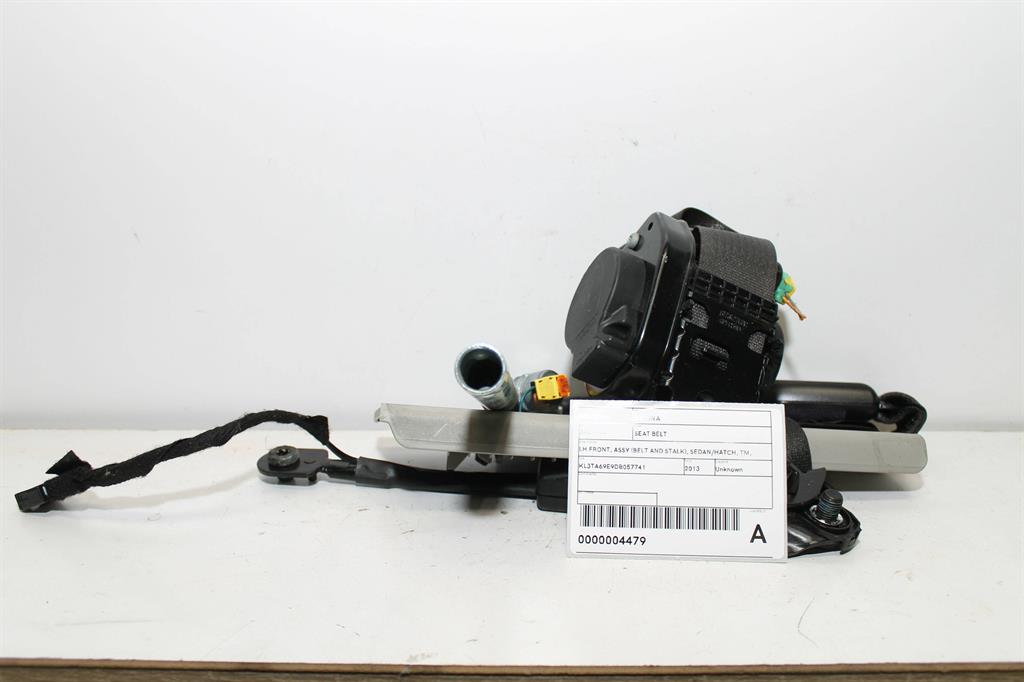 Used Holden, Barina Seat Belt Lh Front Assy (Belt And Stalk) Sedan/Hatch Tm 09/11 12/18 2013 – image 1 - All Good Parts