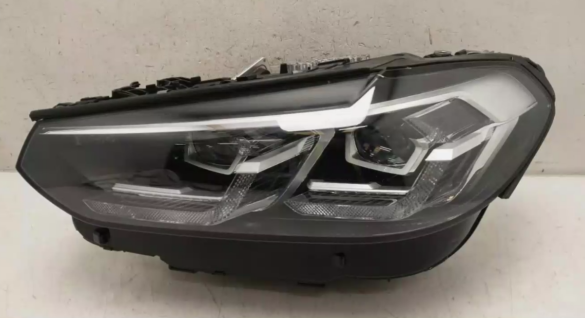 Used Bmw , X3 Left Headlamp , G01, W/ Led, Adaptive, Non Shadow Line Type, 08/21-08/24 – main images - All Good Parts