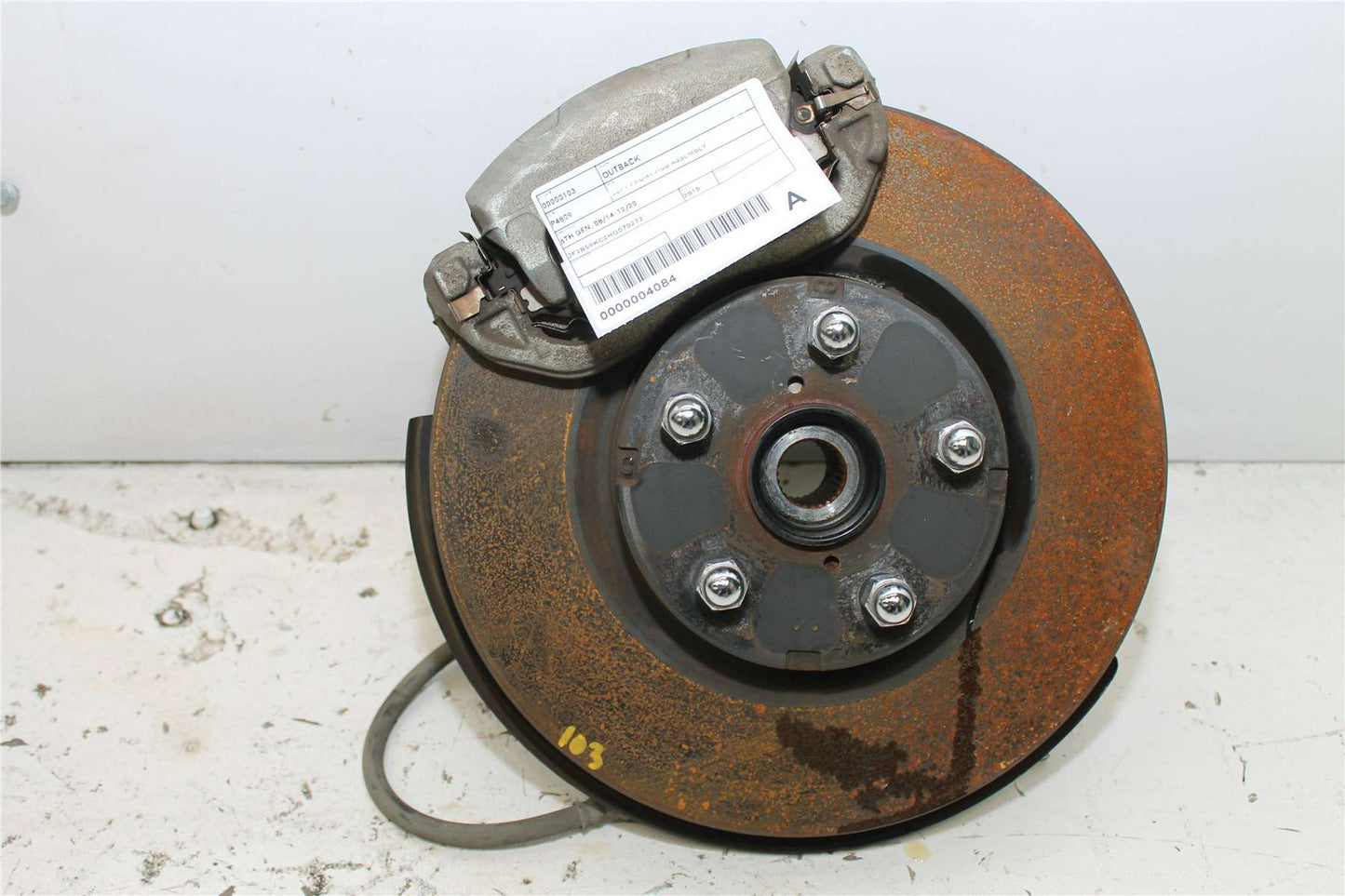 Used Subaru, Outback Left Front Hub Assembly 6Th Gen 08/14 12/20 2018 – image 1 - All Good Parts