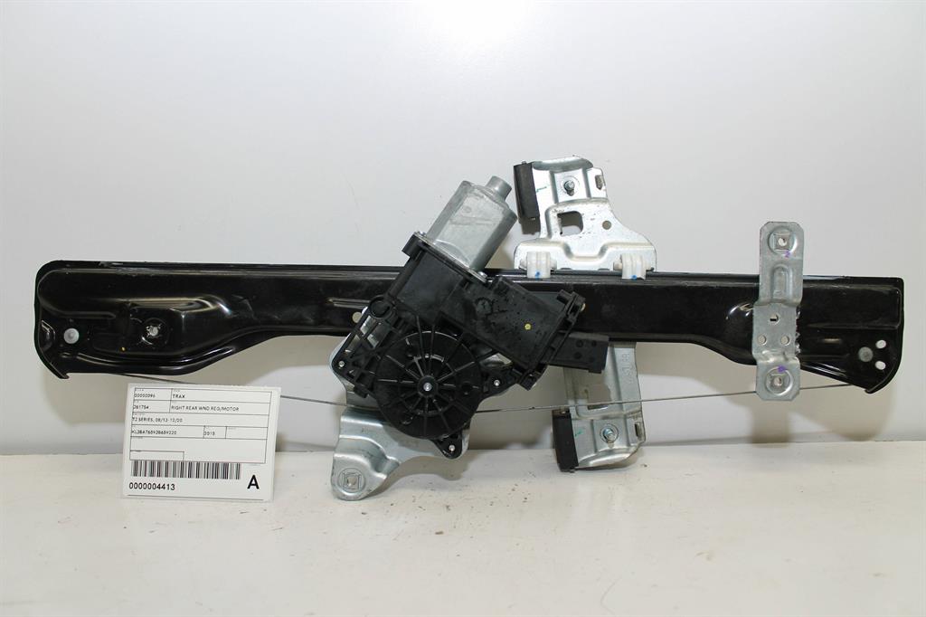Used Holden, Trax Right Rear Wnd Reg/Motor Tj Series 08/13 12/20 2018 – image 1 - All Good Parts
