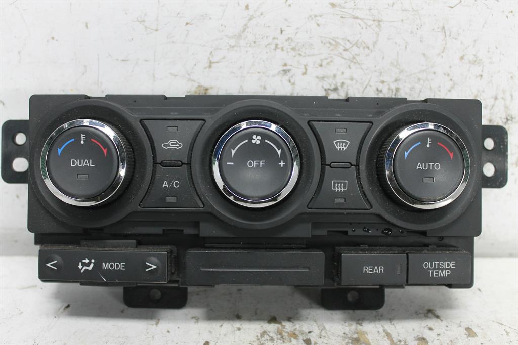 Used Mazda, CX9 Heater/Ac Controls Main Control W/O Heated Seat Type Tb 06/09 12/15 2009 – image 1 - All Good Parts