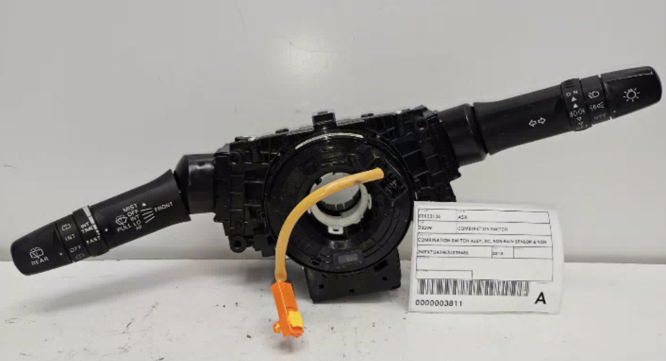 Used Mitsubishi, ASX Combination Switch Combination Switch Assy Xc Non Rain Sensor & Non Auto Light Type 07/17 05/19 2018 – image 1 - All Good Parts