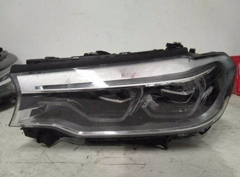 Bmw , 5 Series Left Headlamp , G30/G31, Sedan/Wagon, Led, W/ Adaptive Type, W/ High Brightness Light Type, 03/17-06/20