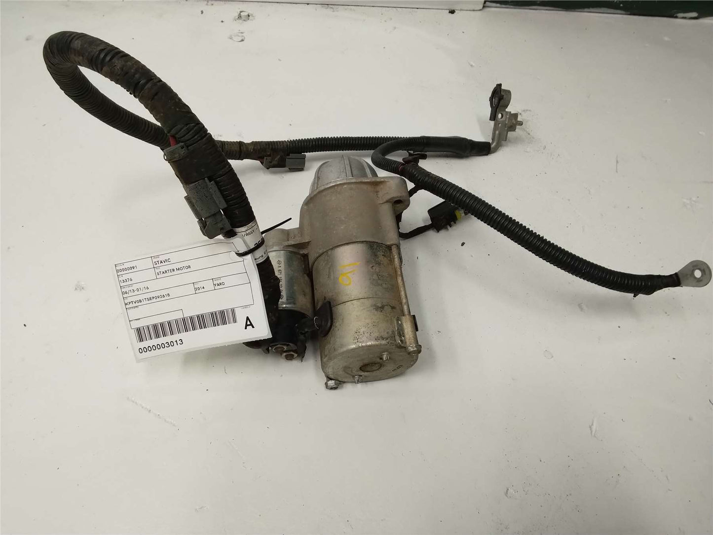 Used Ssangyong, Stavic Starter Motor 06/13 01/16 2014 – image 1 - All Good Parts