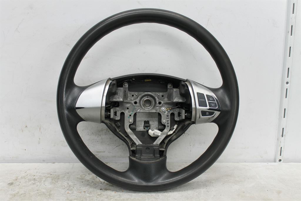 Used Mitsubishi, Triton Steering Wheel Vinyl W/ Cruise & Non Audio Control Type Mn 08/09 04/15 2010 – image 1 - All Good Parts