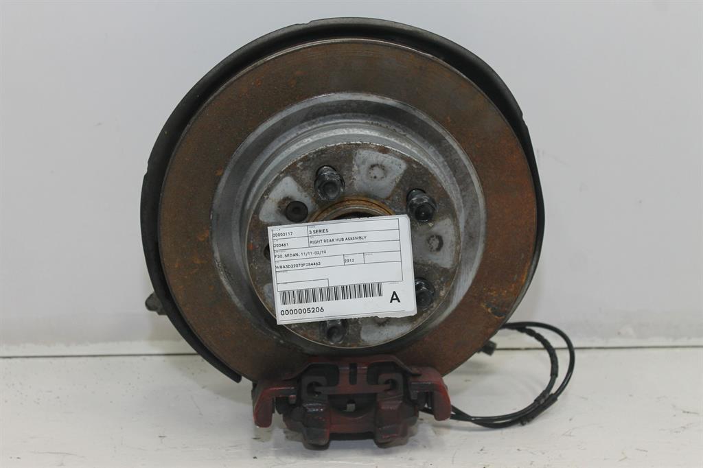 Used BMW, 3 Series Right Rear Hub Assembly F30 Sedan 11/11 02/19 2012 – image 1 - All Good Parts