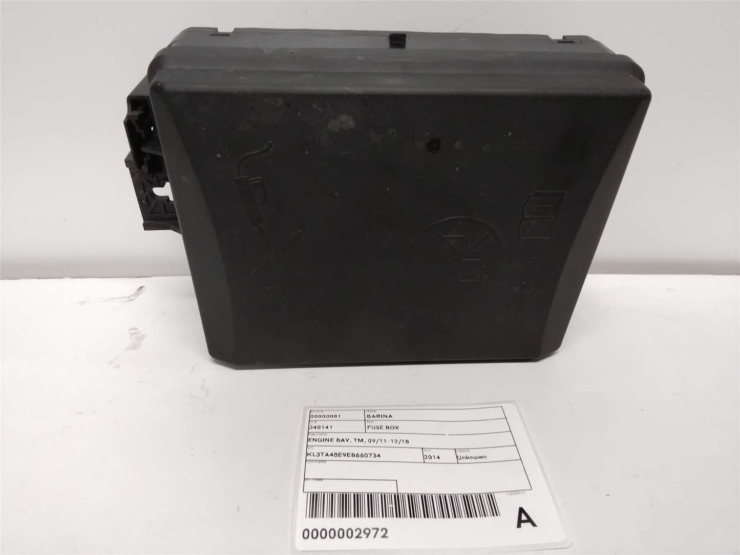 Used Holden, Barina Fuse Box Tm 09/11 12/18 2014 – image 1 - All Good Parts