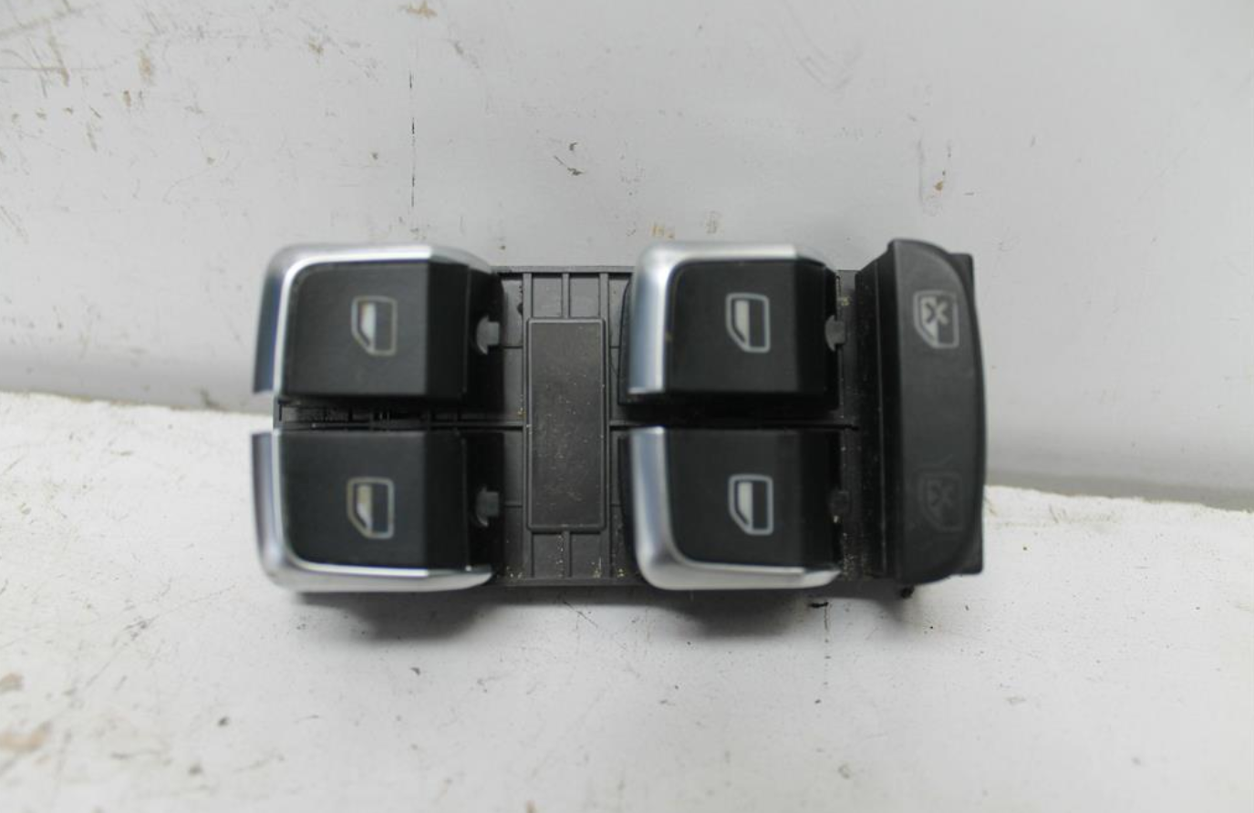 Used Audi, A4 Power Window Switch Rh Front (Master Switch) B8 8K 07/12 01/16 2012 – image 1 - All Good Parts