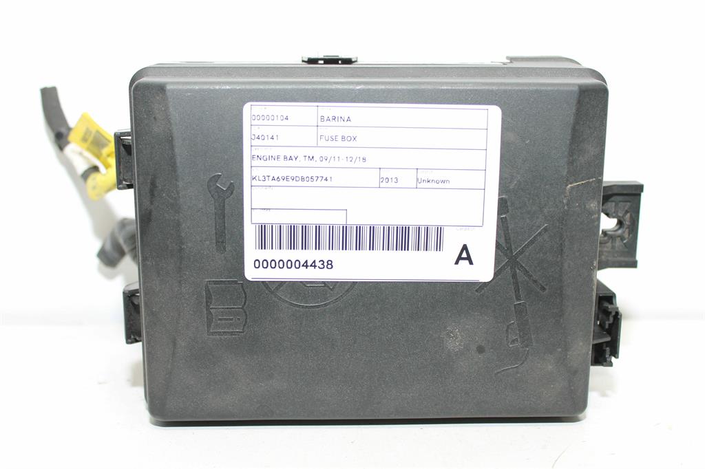 Used Holden, Barina Fuse Box Tm 09/11 12/18 2013 – image 1 - All Good Parts