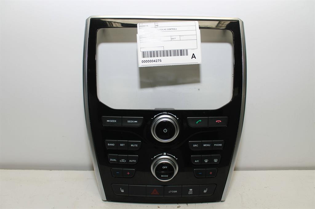 Used Haval, H2 Heater/Ac Controls 06/15 02/21 2017 – image 1 - All Good Parts