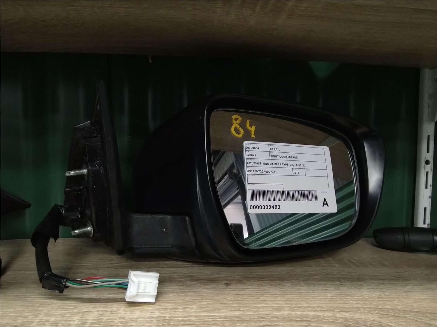 Used Nissan, Xtrail Right Door Mirror T32 Ts/St Non Camera Type 02/14 07/22 2015 – image 1 - All Good Parts