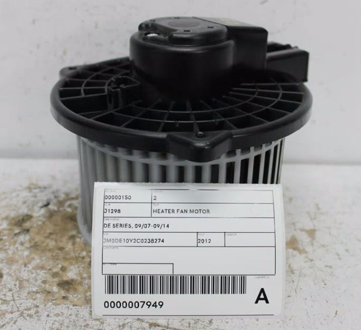 Used Mazda, 2 Heater Fan Motor De Series 09/07 09/14 2012 – image 1 - All Good Parts