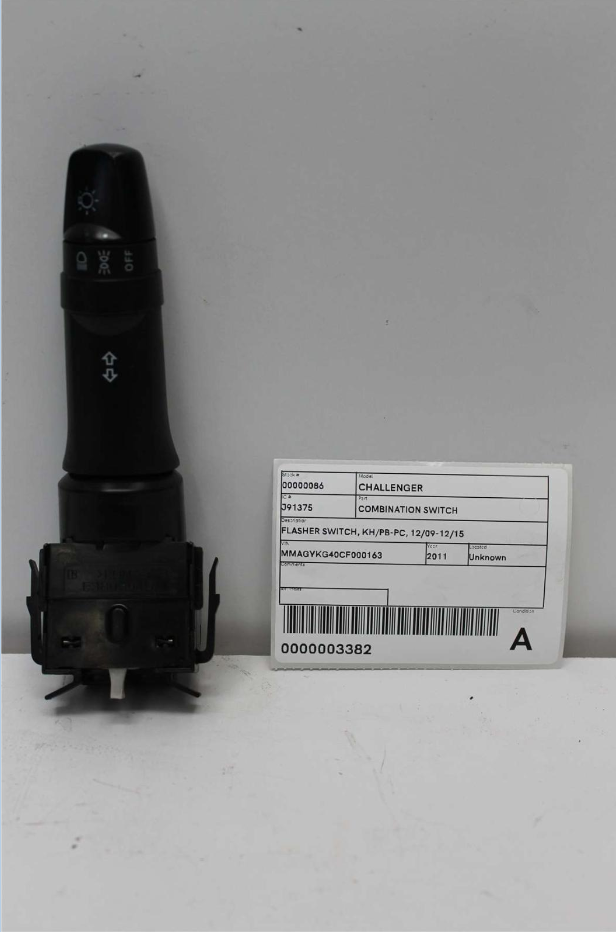 Used Mitsubishi, Challenger Combination Switch Flasher Switch Kh/Pb Pc 12/09 12/15 2011 – image 1 - All Good Parts
