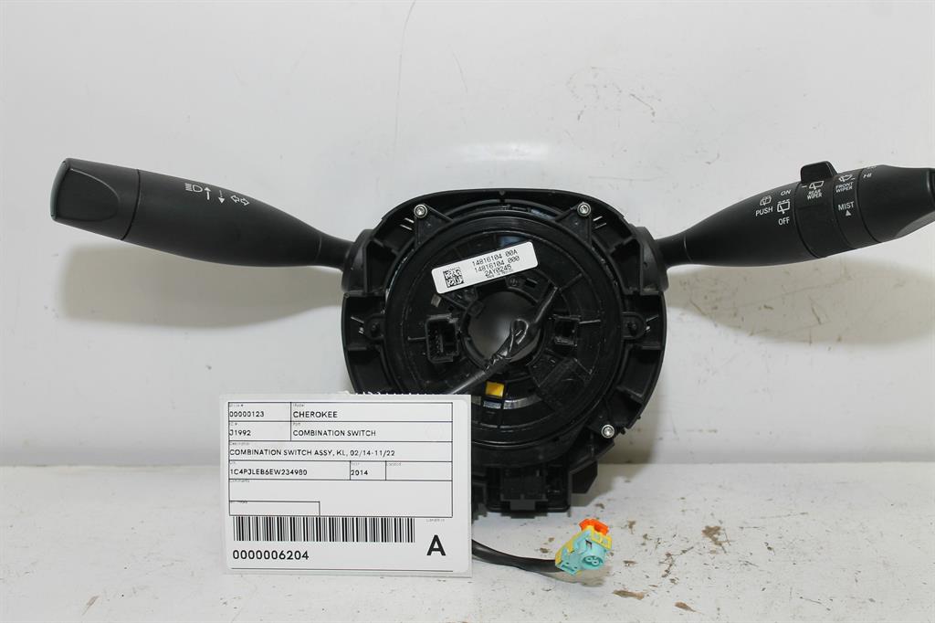 Used Jeep, Cherokee Combination Switch Combination Switch Assy Kl 02/14 11/22 2014 – image 1 - All Good Parts