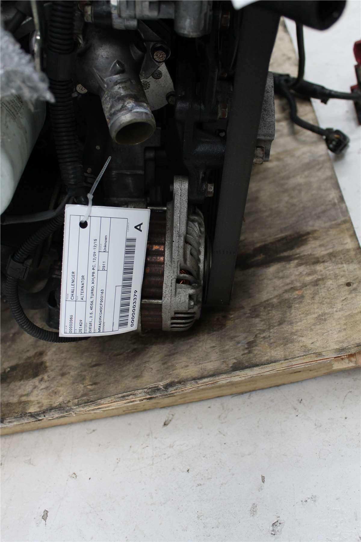 Used Mitsubishi, Challenger Alternator Diesel 2.5 4D56 Turbo Kh/Pb Pc 12/09 12/15 2011 – image 1 - All Good Parts