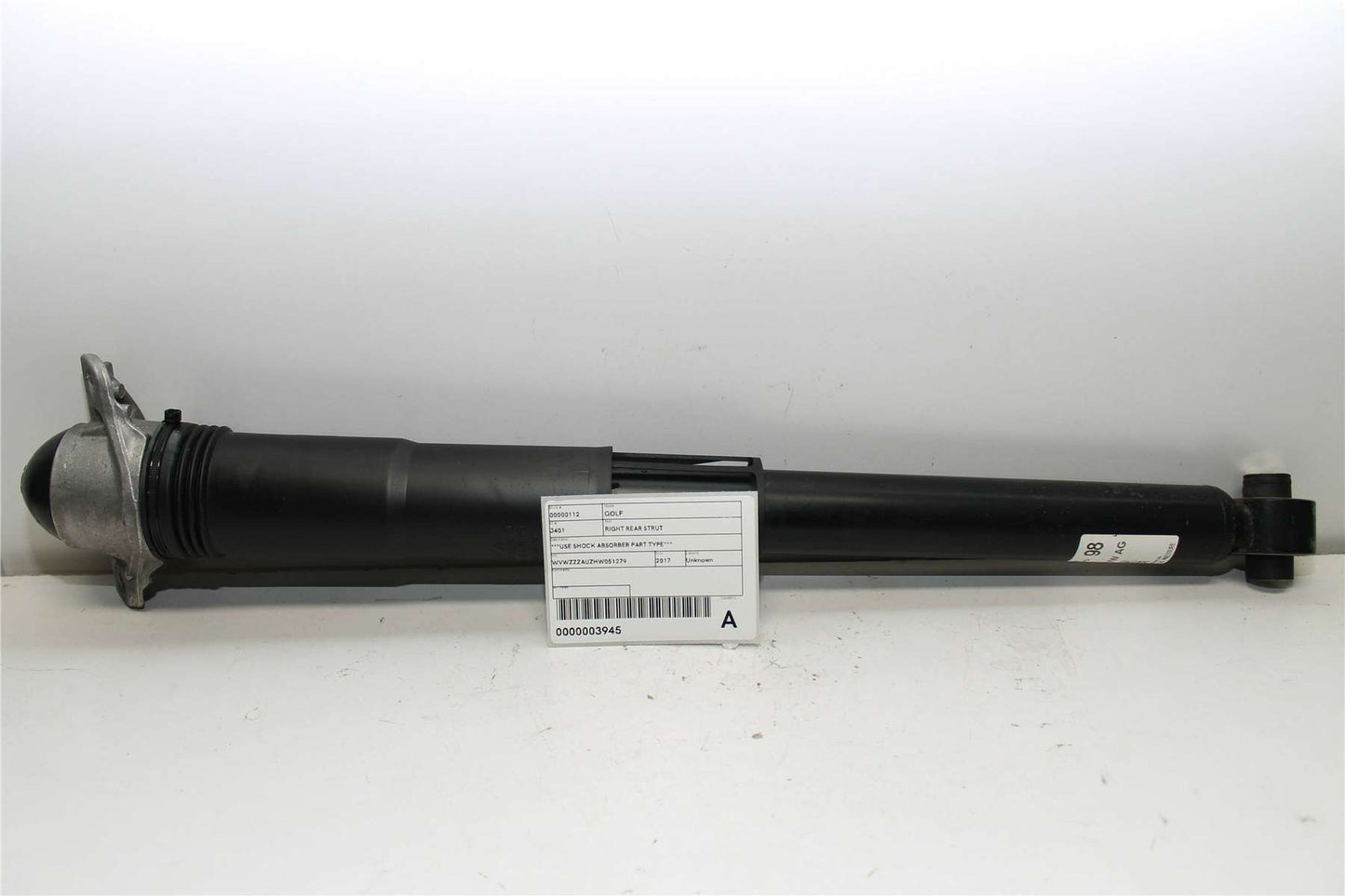 Used Volkswagen, Golf Right Rear Strut 2017 – image 1 - All Good Parts