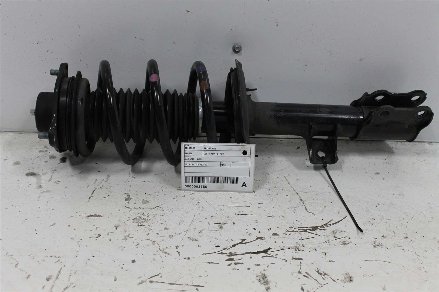 Used Kia, Sportage Left Front Strut Sl 06/13 10/15 2013 – image 1 - All Good Parts