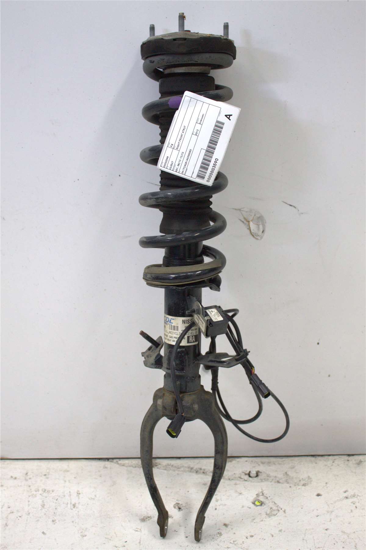 Used Infiniti, FX37 Right Front Strut S51 08/12 12/13 2013 – image 1 - All Good Parts